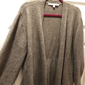 Veronica Beard Grey Melange Cardigan